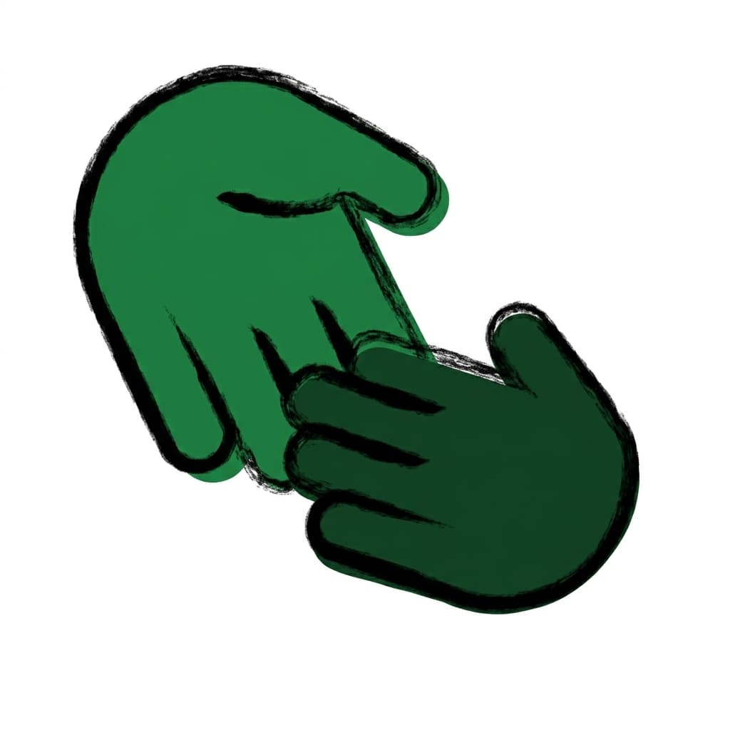 Abstract seven-armed radial symbol representing RSRF's seven core outreach pillars